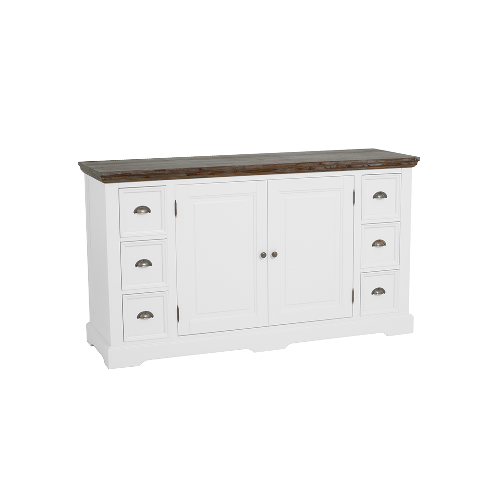 Dressoir – Fleur – Wit – 160 x 90 cm – Tower Living
