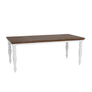 Eetkamertafel Fleur – Wit – 220 x 100 x 78 cm | Tower Living