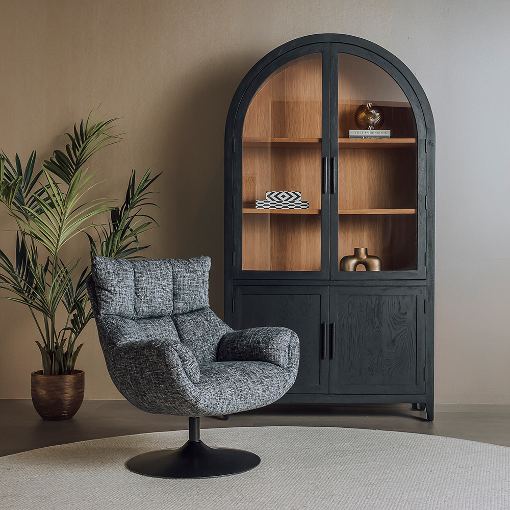 Fauteuil – Force – Grijs – Tower Living