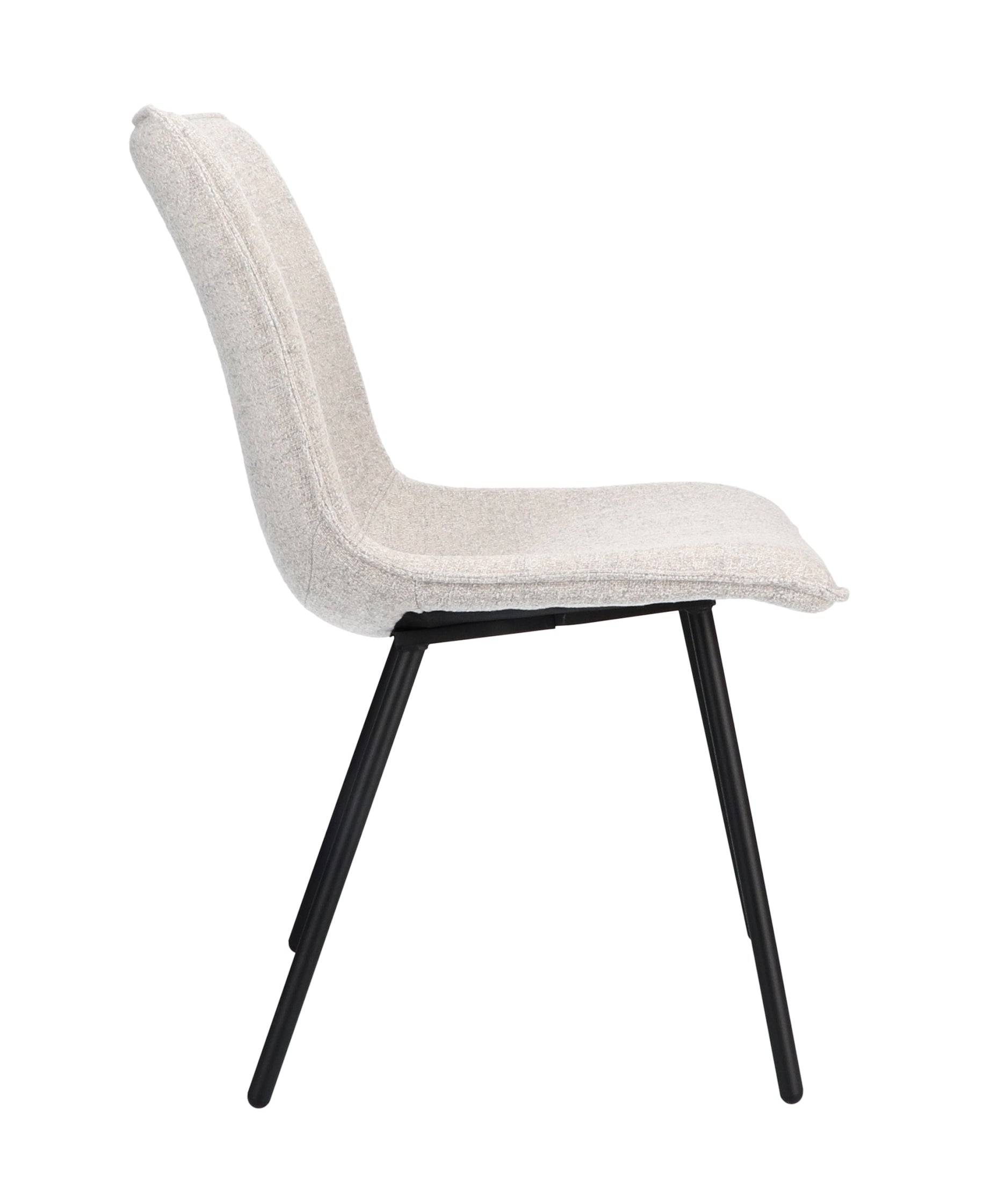 Eetkamerstoel Grant Stof Oasis Shell Leg Black