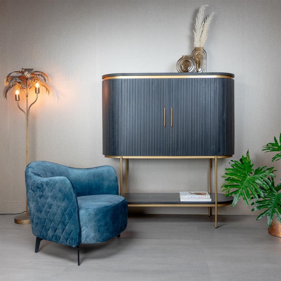 Fauteuil – Bondo – Blauw – Tower Living