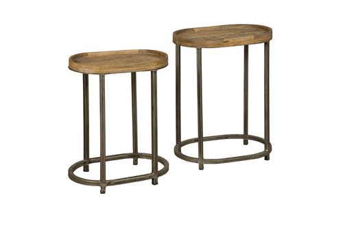 Bijzettafel – Renew – Bruin – 40 x 40 x 58 cm – Tower Living