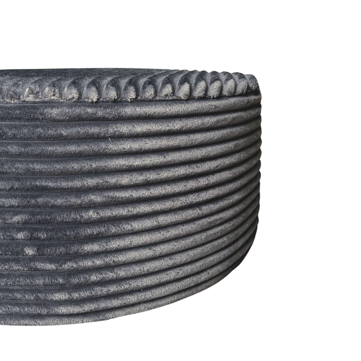 Ronde Hocker Antraciet 80 | Tilia 85