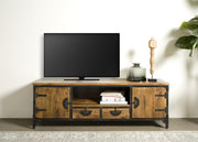 TV-meubel Basto – Bruin – 180 x 60 cm | Tower Living