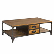 Salontafel Basto – Bruin – 135 x 75 x 45 cm | Tower Living