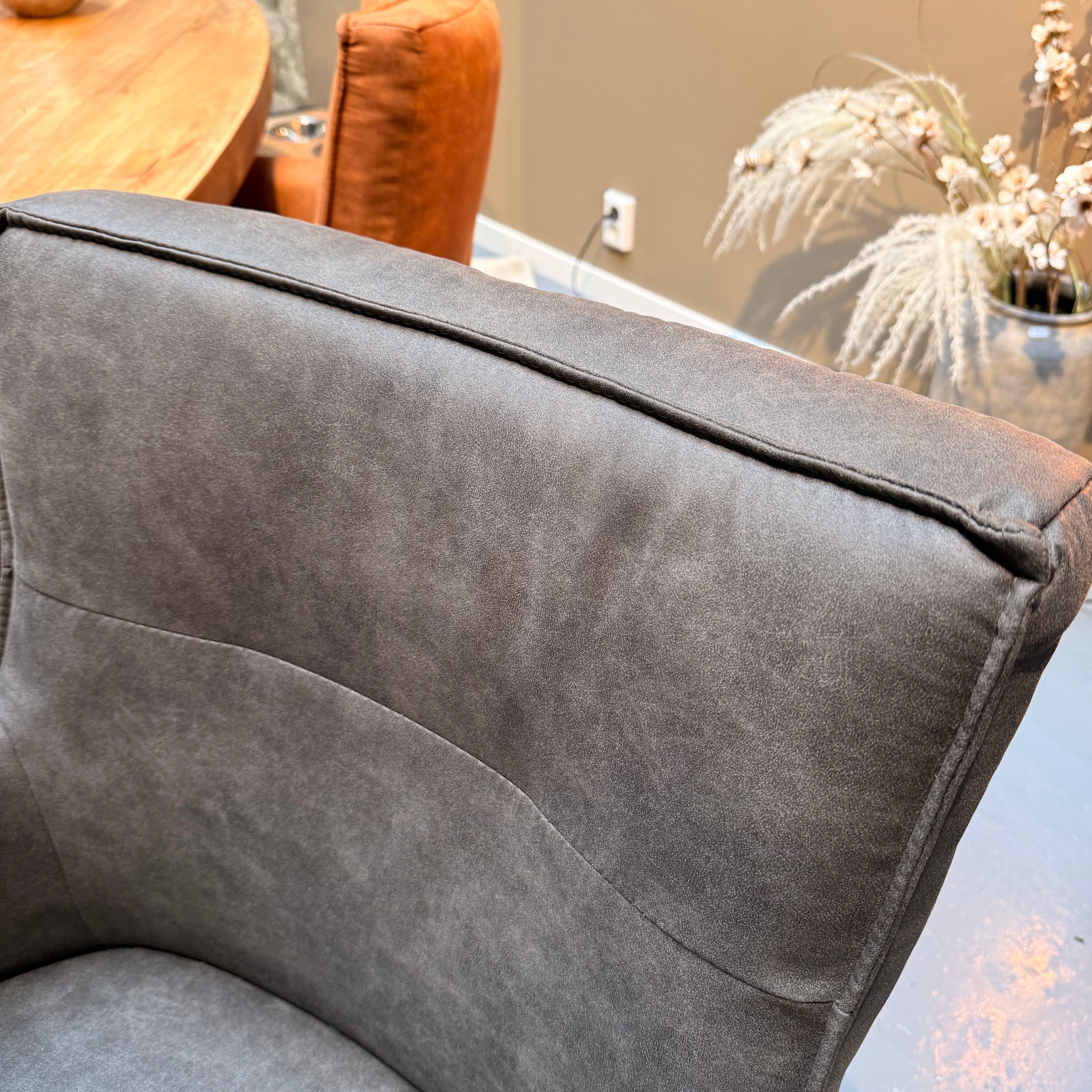 Eetkamerstoel London - Antraciet