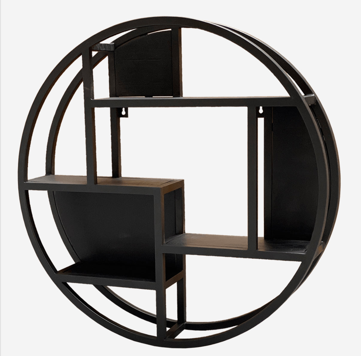 Wandrek Britt Rond Zwart 100 cm