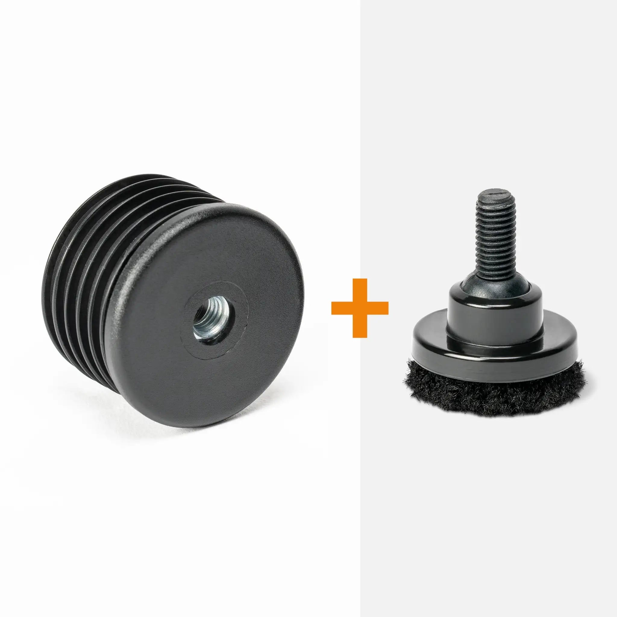 Inzetstuk rond M8 (set van 4 stuks)