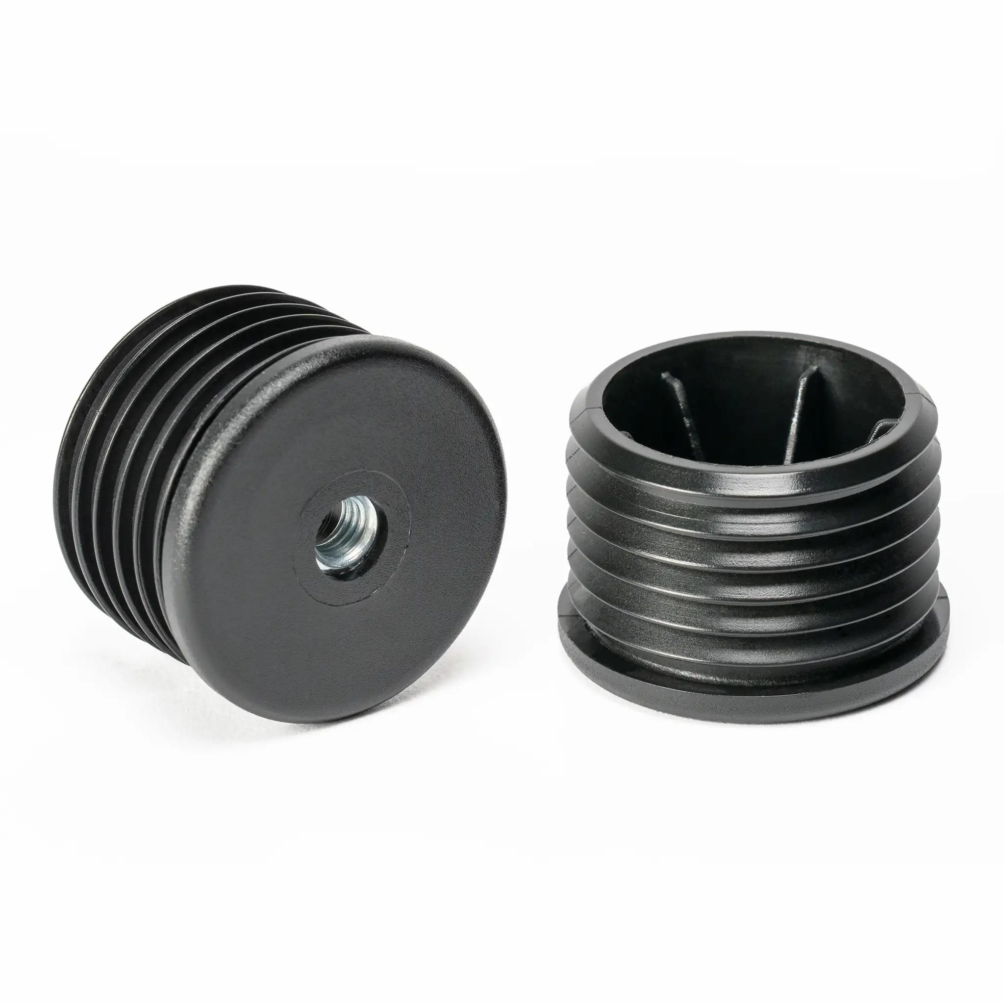 Inzetstuk rond voor zwenkwielen (set van 4 stuks)