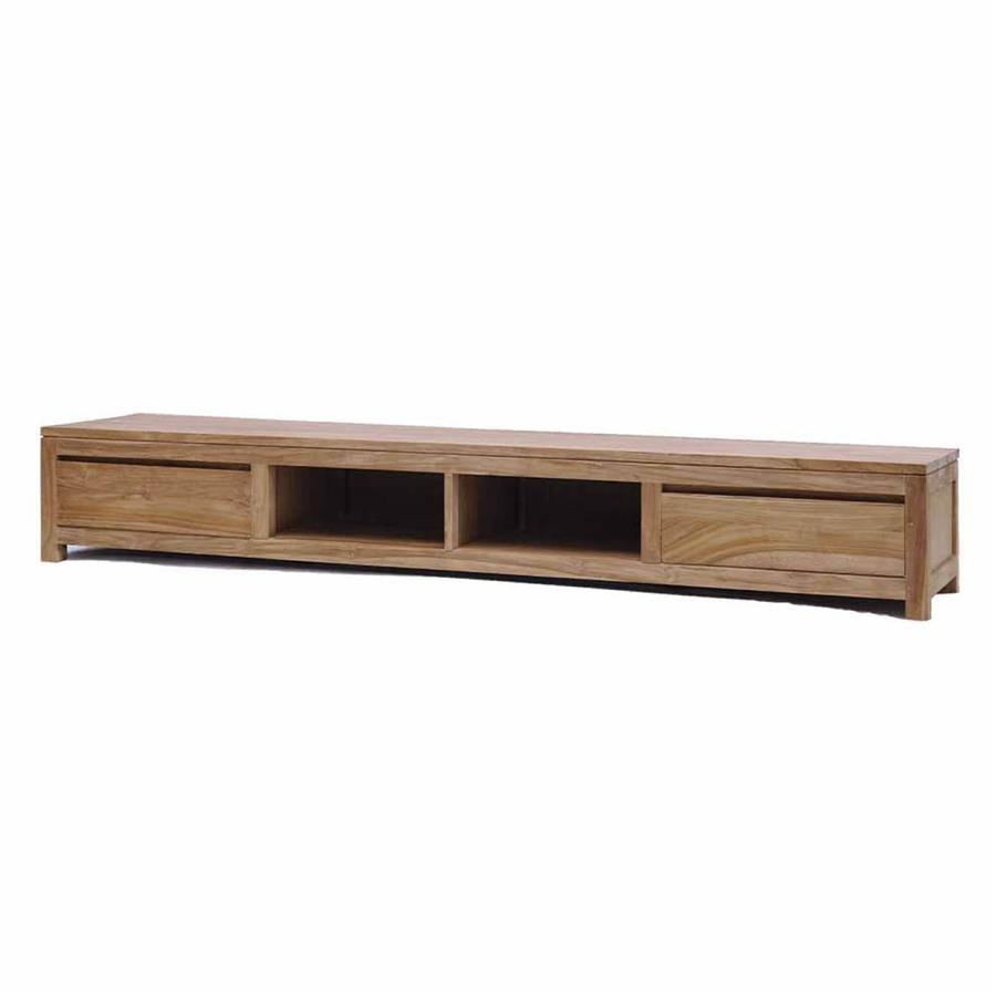 TV-Meubel – Corona – Bruin – 240 x 37 cm – Tower Living