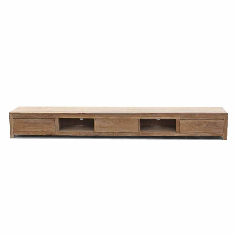TV-Meubel – Corona – Bruin – 300 x 37 cm – Tower Living