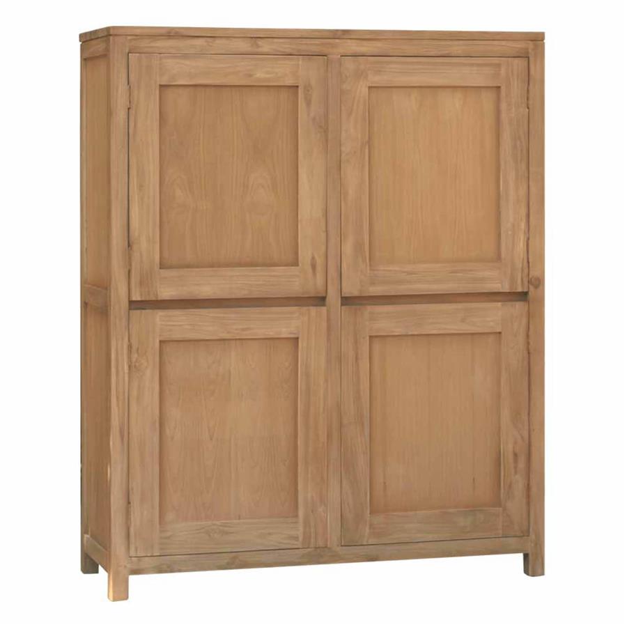 Opbergkast – Corona – Bruin – 130 x 160 cm – Tower Living