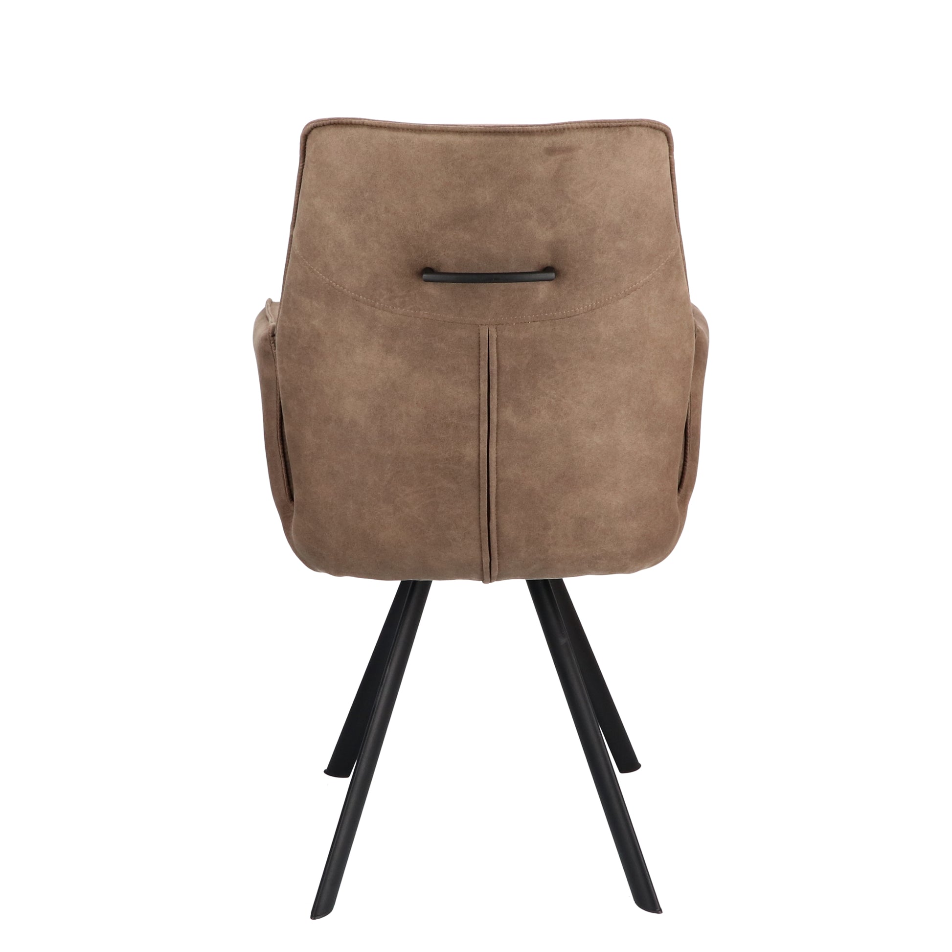 Armstoel Jade Stof Cowboy 104 Grey Leg Black