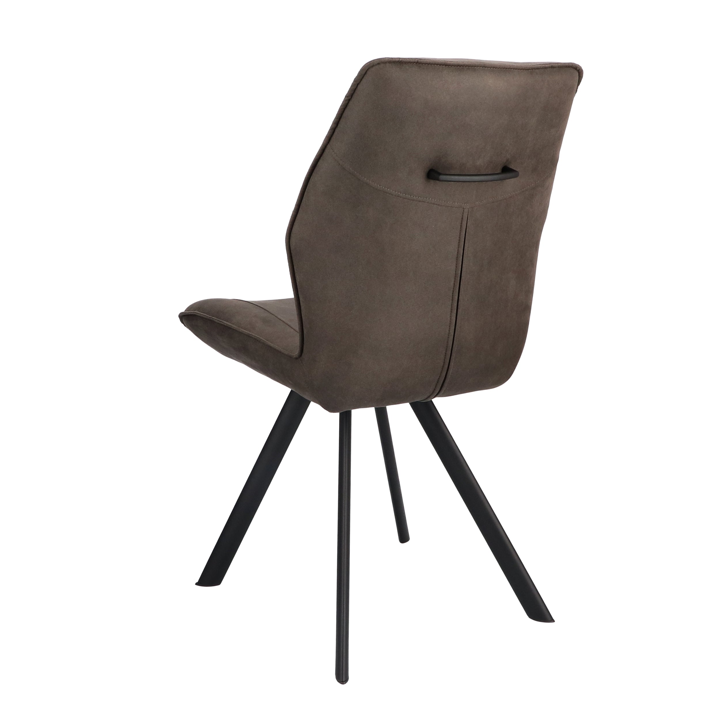 Eetkamerstoel Jade Stof Mito Natural Leg Black