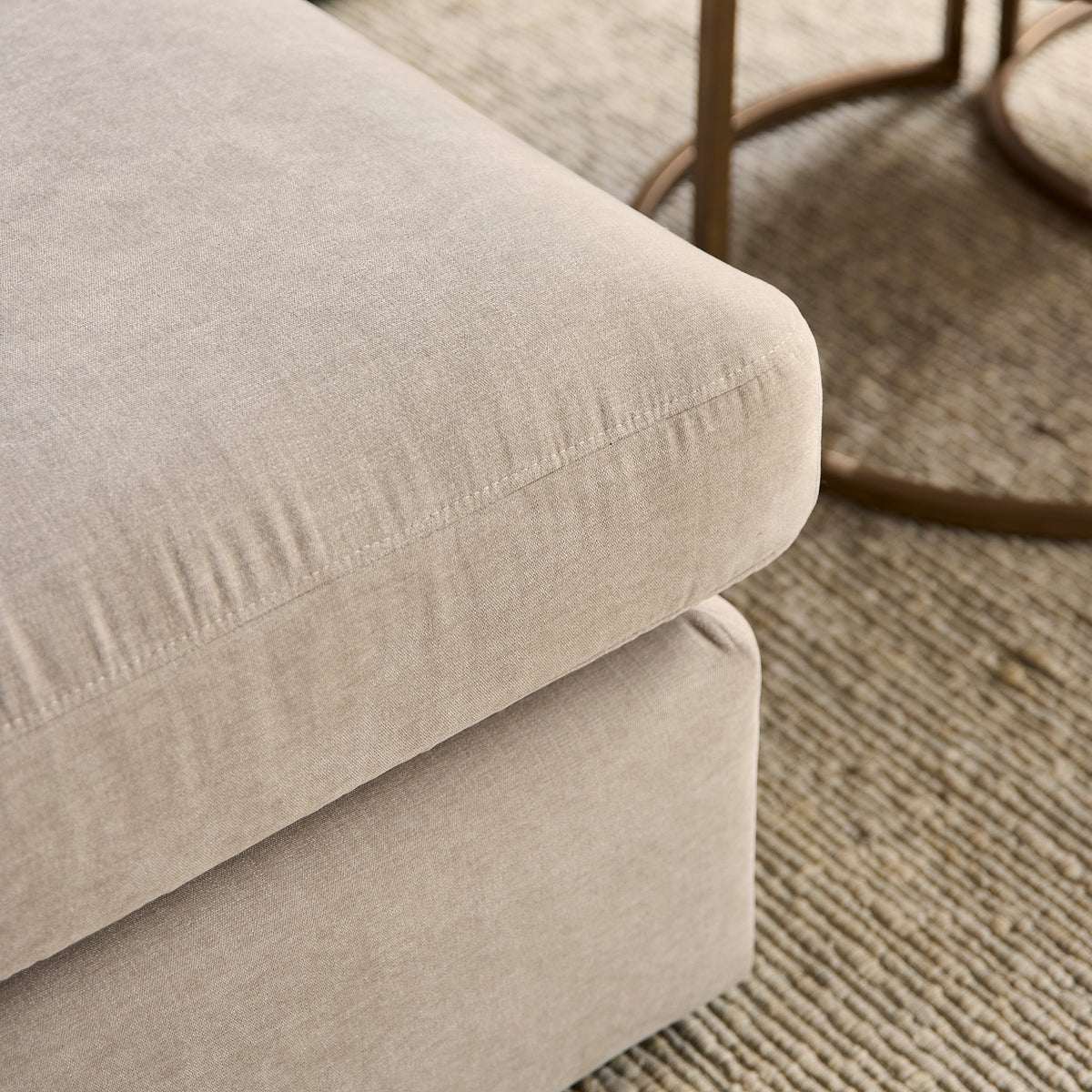 MySofa Jesse Hoekbank Beige 2,5 zits+Divan Rechts