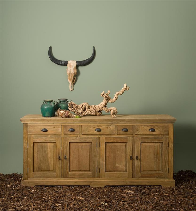 Dressoir – Bologna – Bruin – 200 x 90 cm – Tower Living