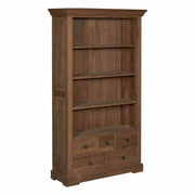 Boekenkast Bologna – Bruin – 111 x 191 cm | Tower Living