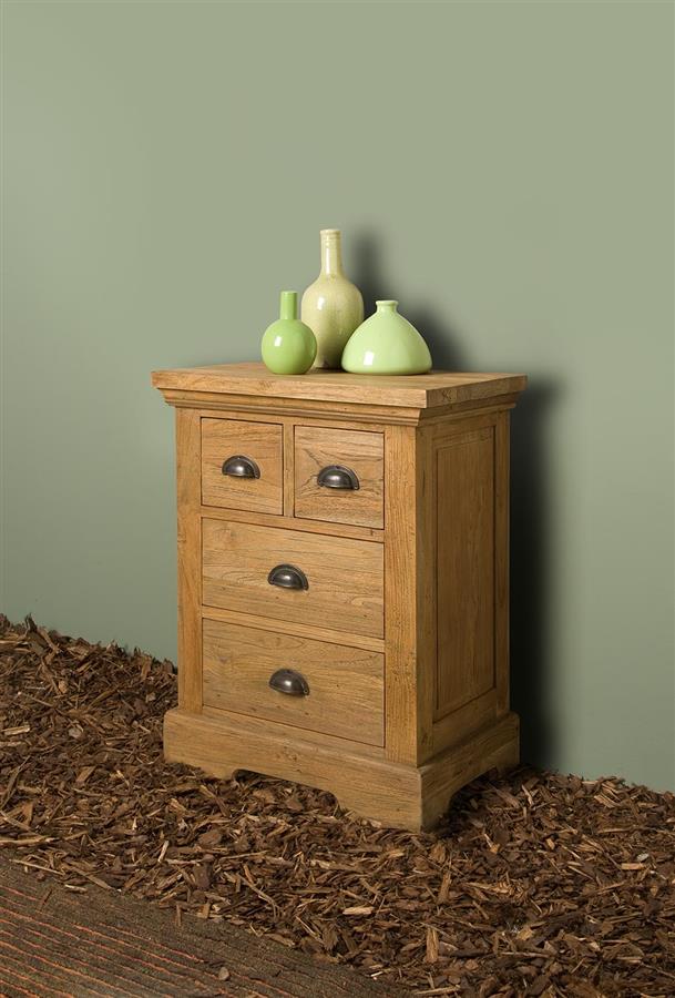 Ladekast – Bologna – Bruin – 56 x 73 cm – Tower Living