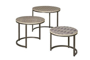 Bijzettafel Renew – Wit – 61 x 61 x 52 cm | Tower Living