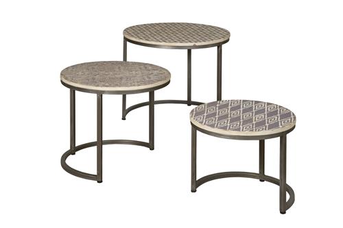 Bijzettafel – Renew – Wit – 61 x 61 x 52 cm – Tower Living
