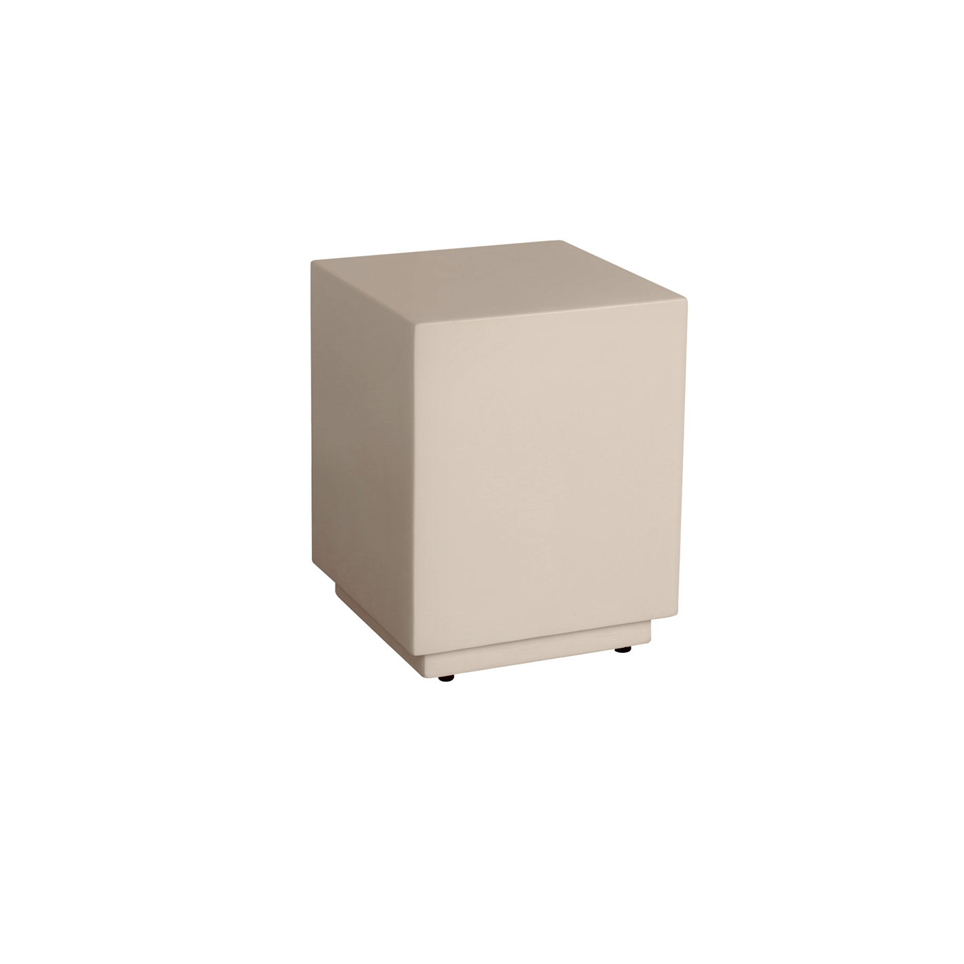 Bijzettafel – Portico Plantentafel – Beige – 35 x 35 x 45 cm – Tower Living