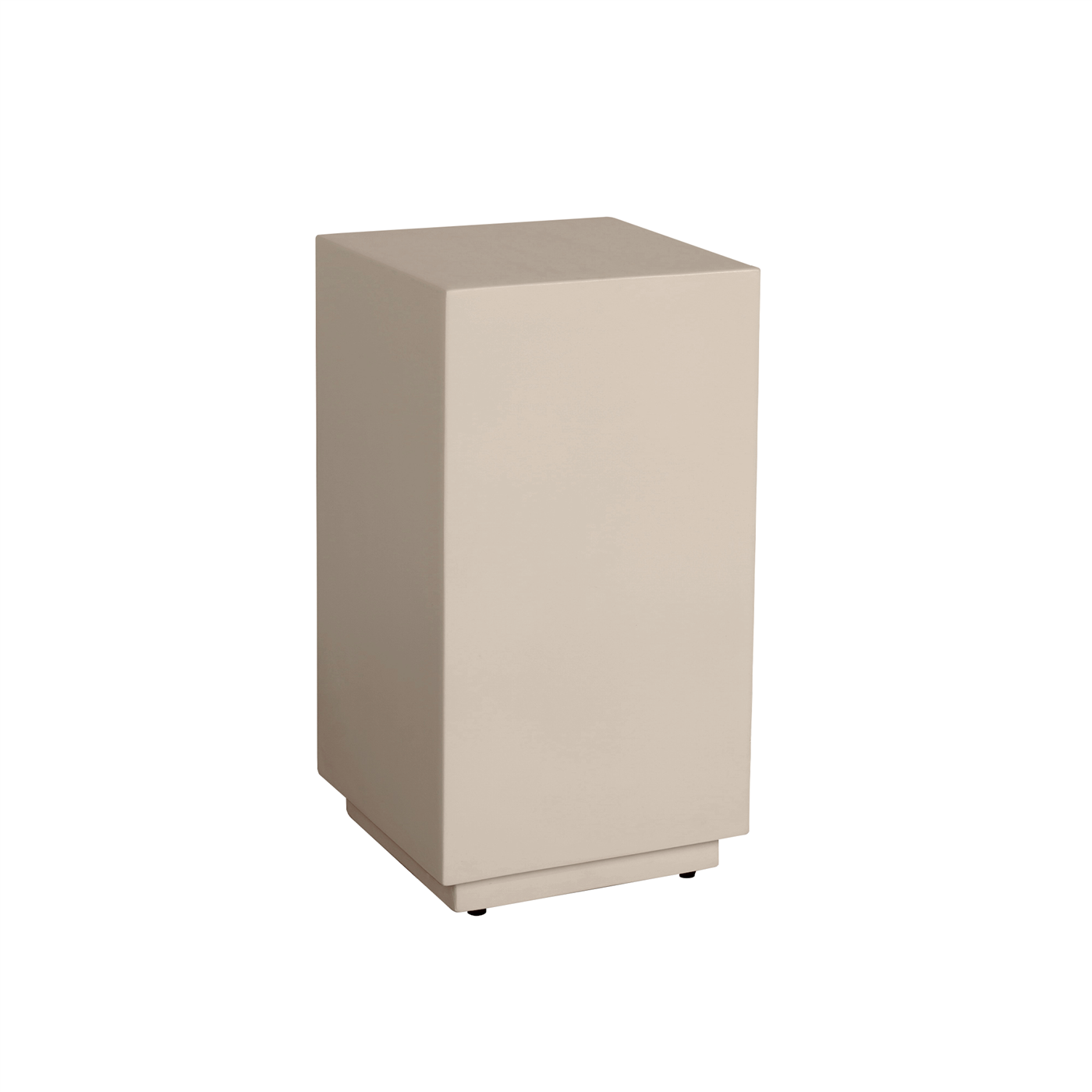 Bijzettafel – Portico Plantentafel – Beige – 35 x 35 x 65 cm – Tower Living