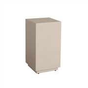 Bijzettafel Portico Plantentafel – Beige – 35 x 35 x 65 cm | Tower Living