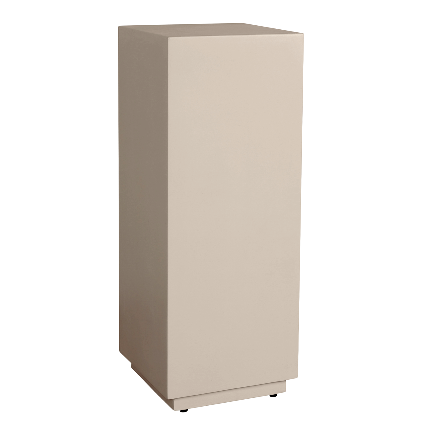 Bijzettafel – Portico Plantentafel – Beige – 35 x 35 x 90 cm – Tower Living