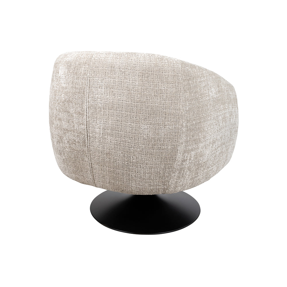 Louis draaifauteuil 360 - Cremona - Taupe 04