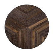 Ronde bijzettafel Lazio – Grijs – 55 x 45 cm | Tower Living