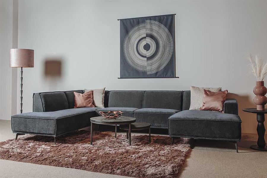Bank – Leeds Chaise – Blauw – Tower Living