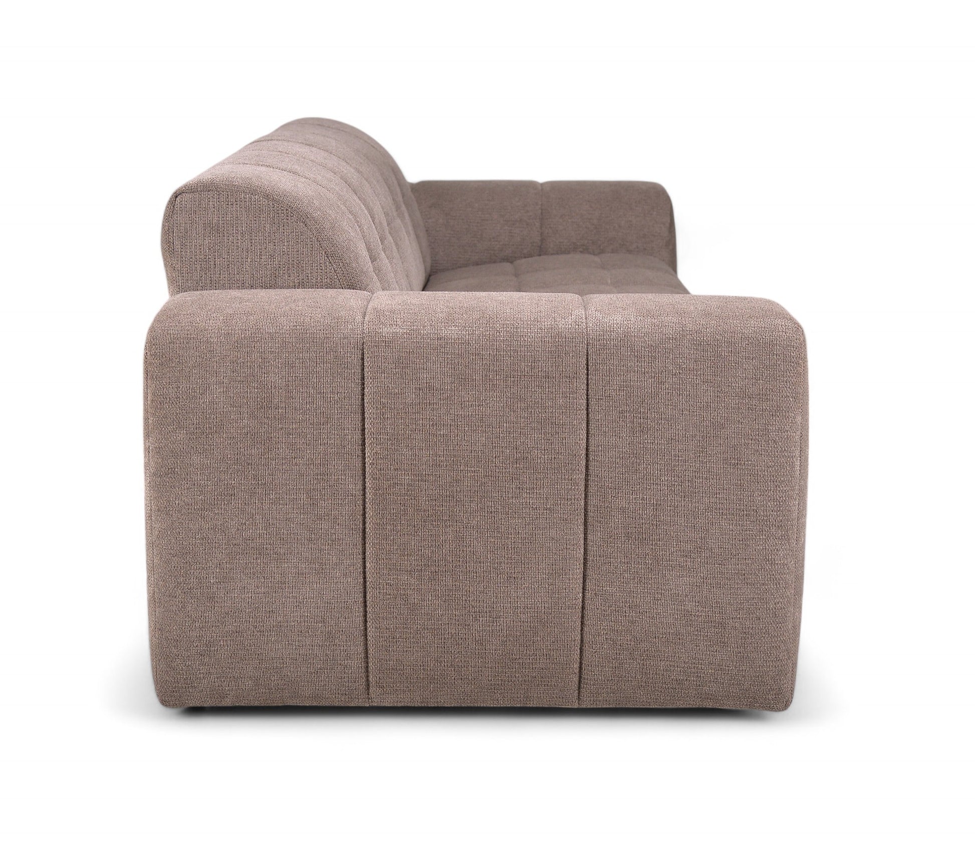 Bank Fermo 2.5 zits Stof Mito Natural Leg Black