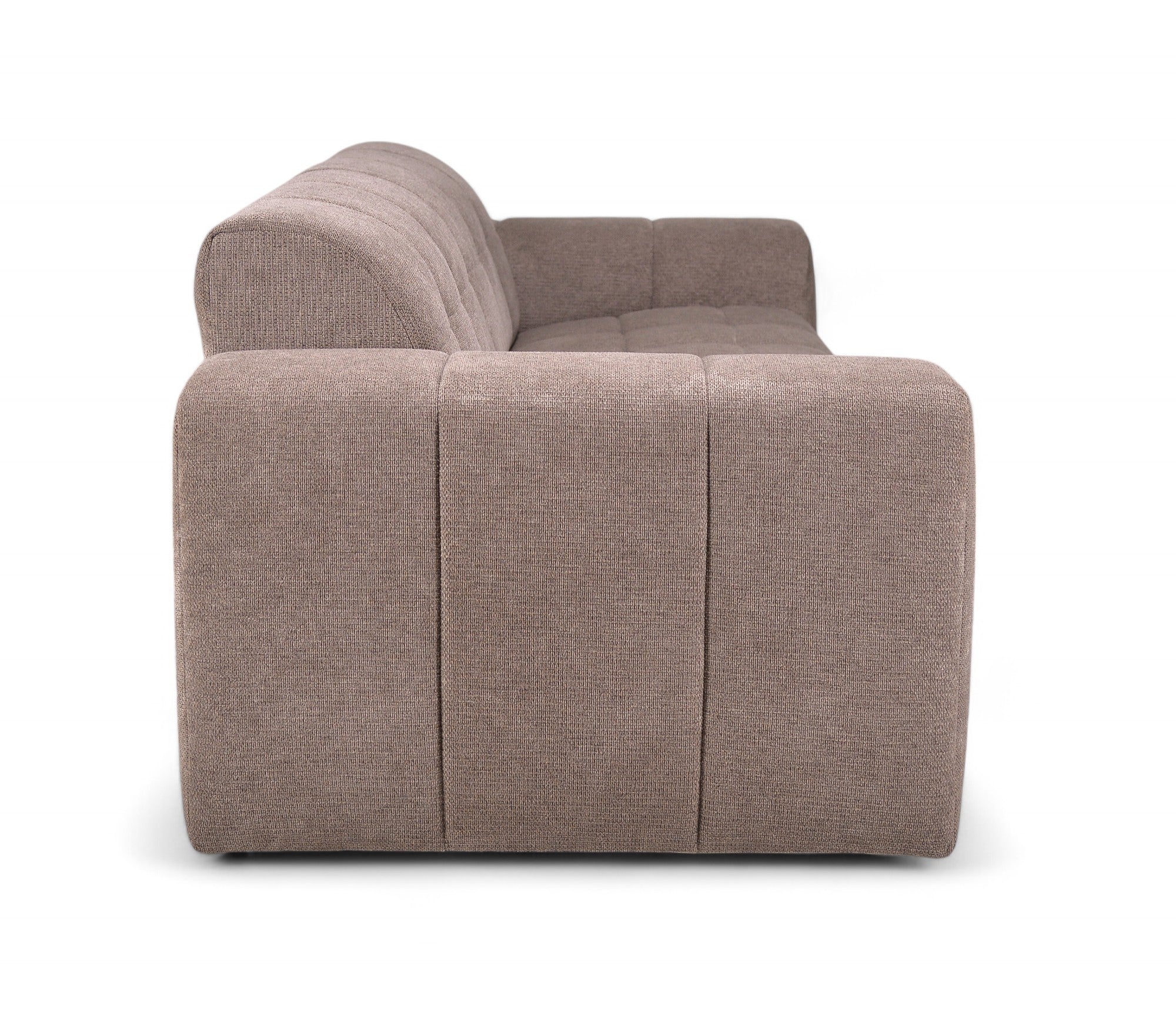 Bank Fermo 2.5 zits Stof Mito Natural Leg Black