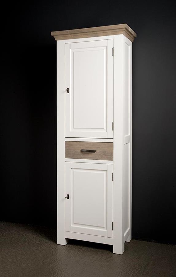 Opbergkast – Parma – Wit – 70 x 195 cm – Tower Living