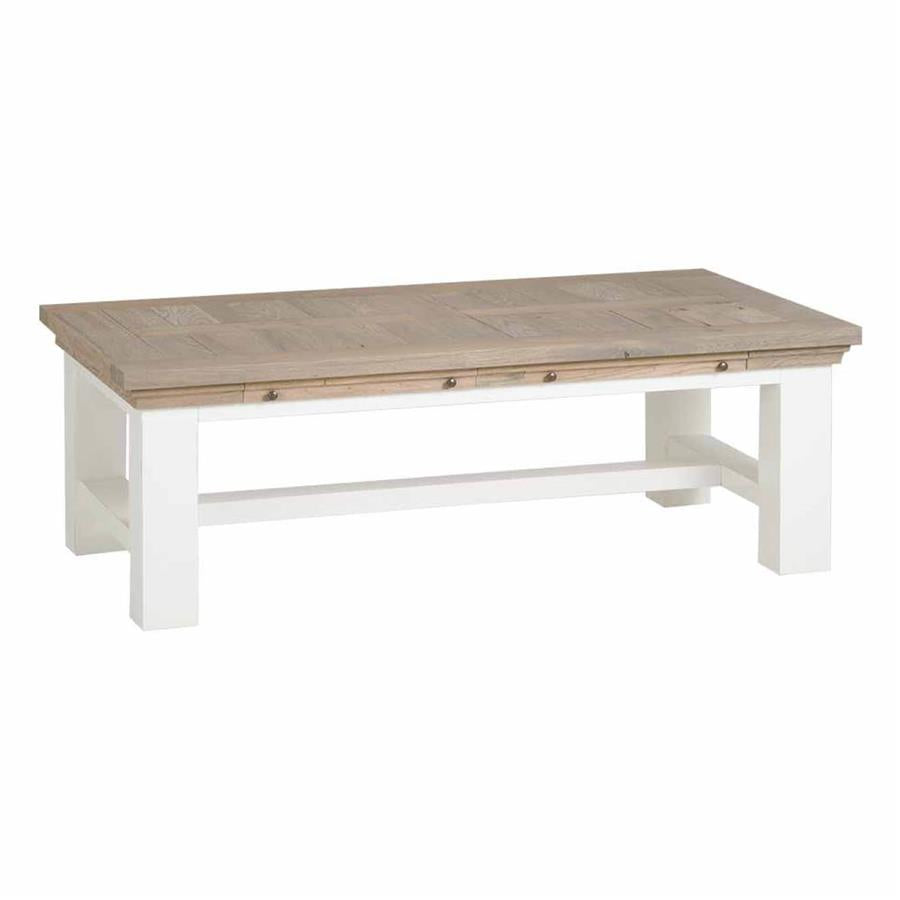 Salontafel – Parma – Wit – 135 x 75 x 45 cm – Tower Living
