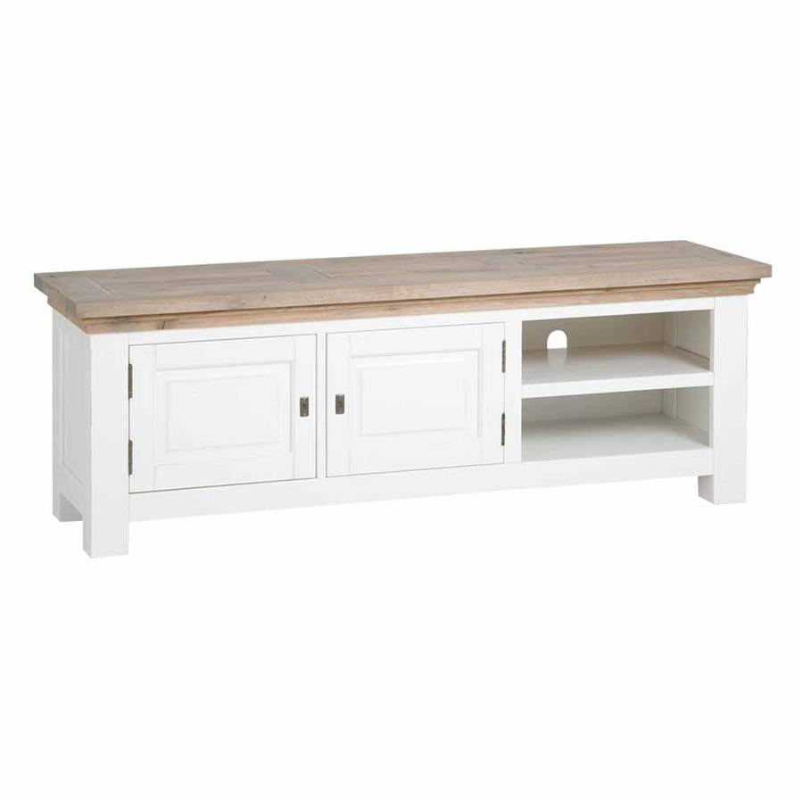 TV-Meubel – Parma – Wit – 160 x 55 cm – Tower Living