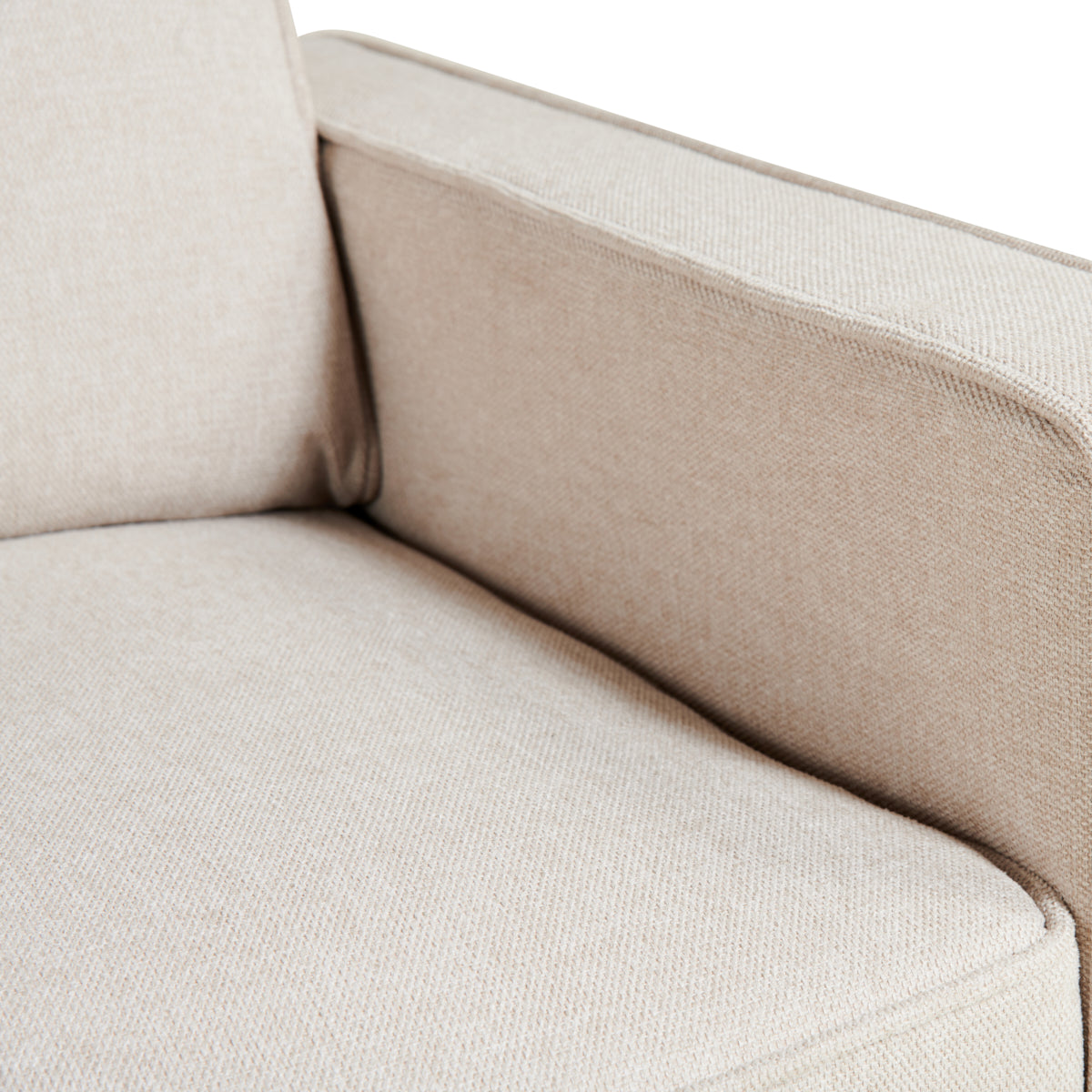 2-Zits Bank - Linnen Beige