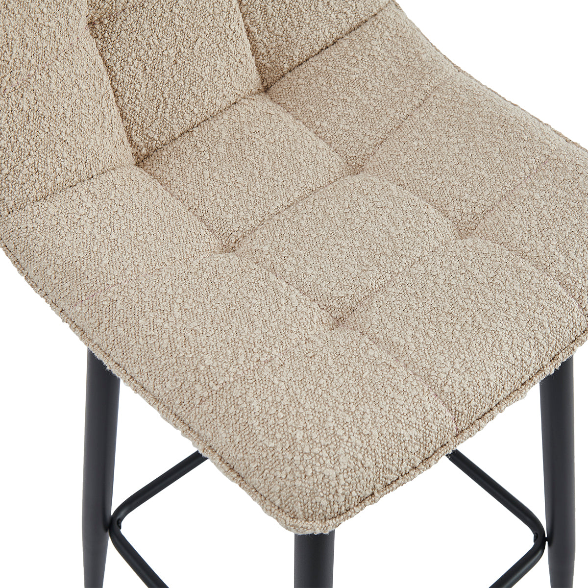 Barkruk Yerevan - Bouclé Taupe – foto 4