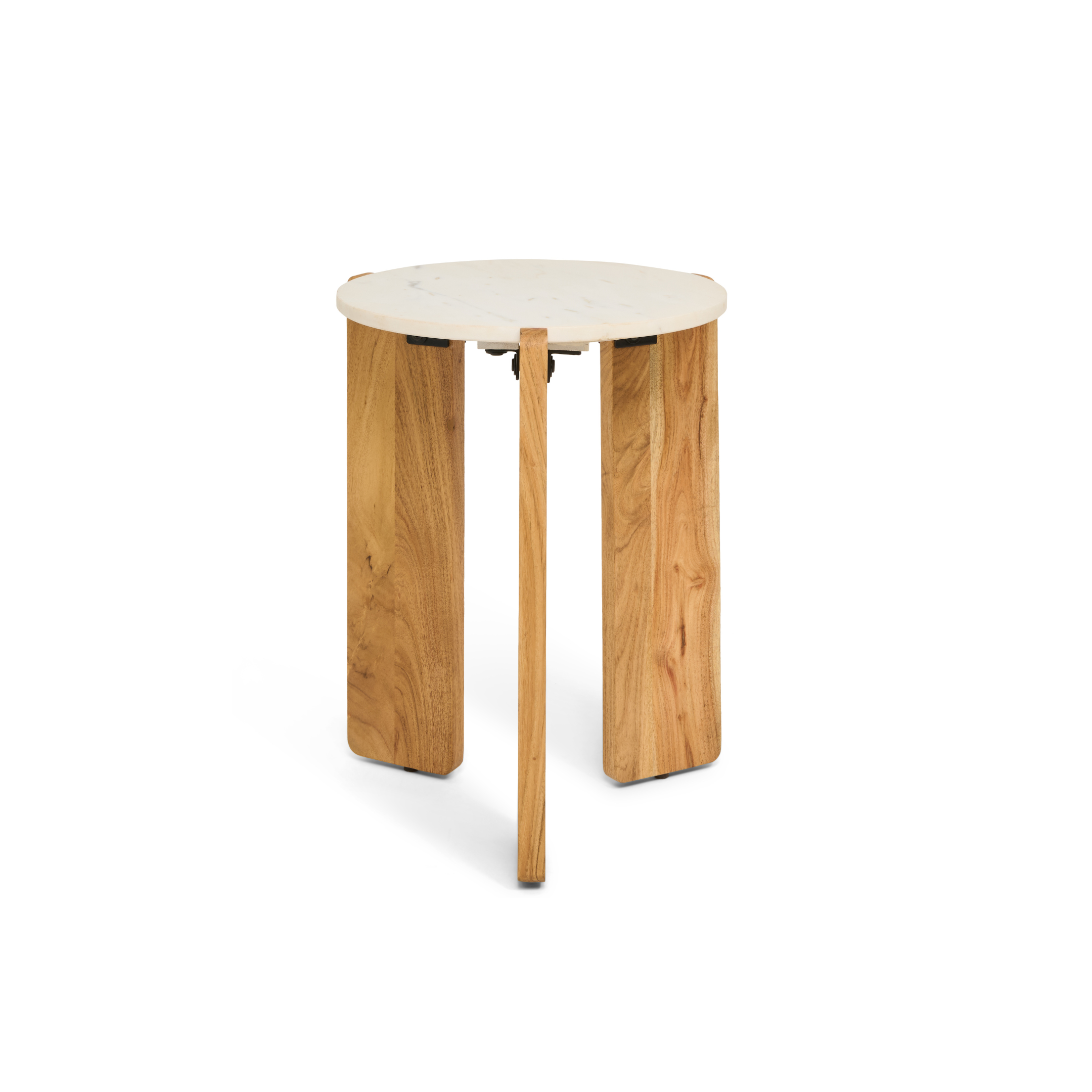 Bijzettafel Lila - Lichtbruin