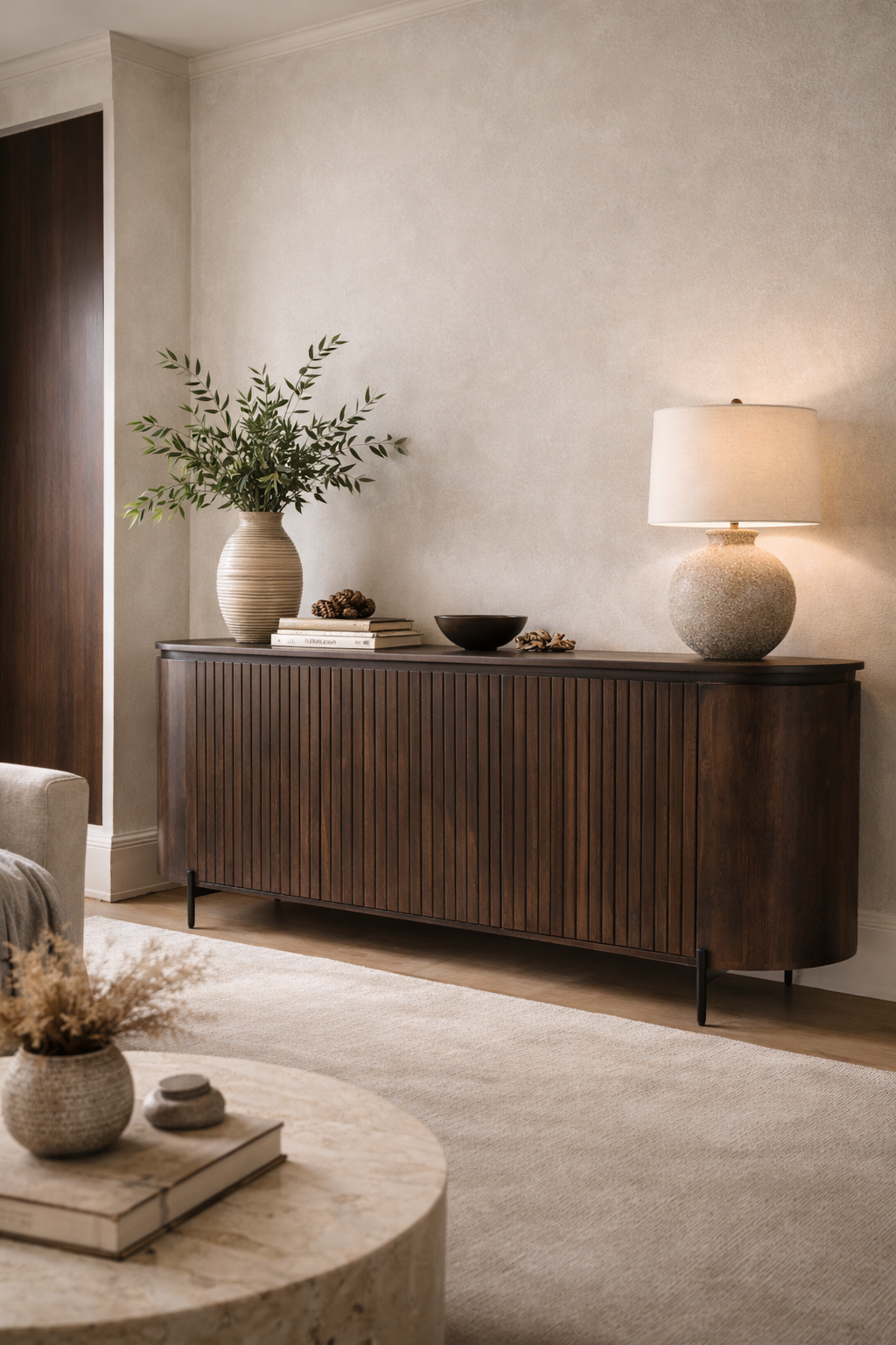Dressoir Mokka - Donkerbruin 180 cm – foto 3