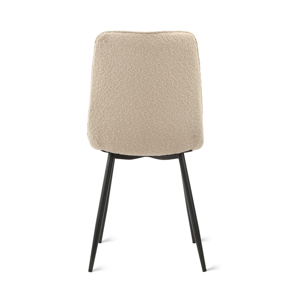 Eetkamerstoel Yerevan - Bouclé Taupe – foto 7