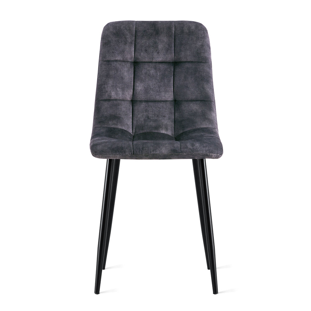 Eetkamerstoel Yerevan - Velvet Antraciet – foto 3