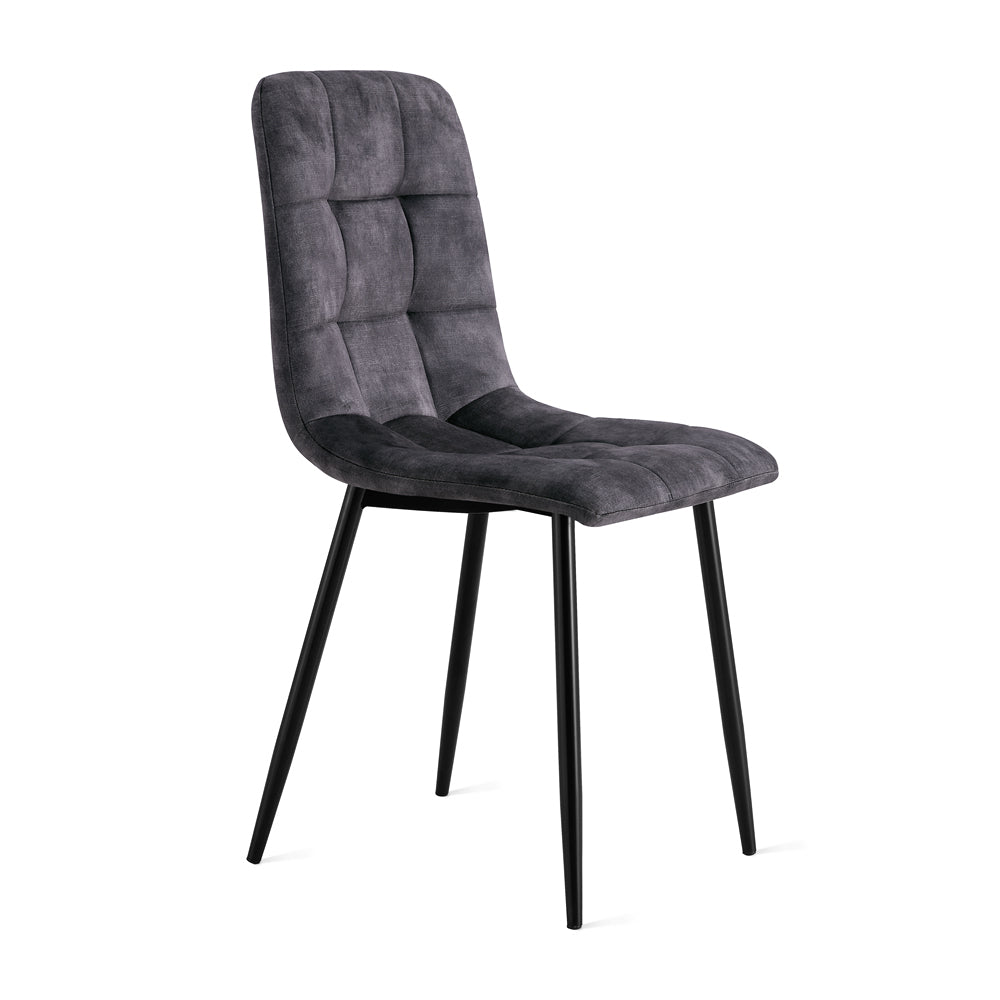 Eetkamerstoel Yerevan - Velvet Antraciet – foto 5