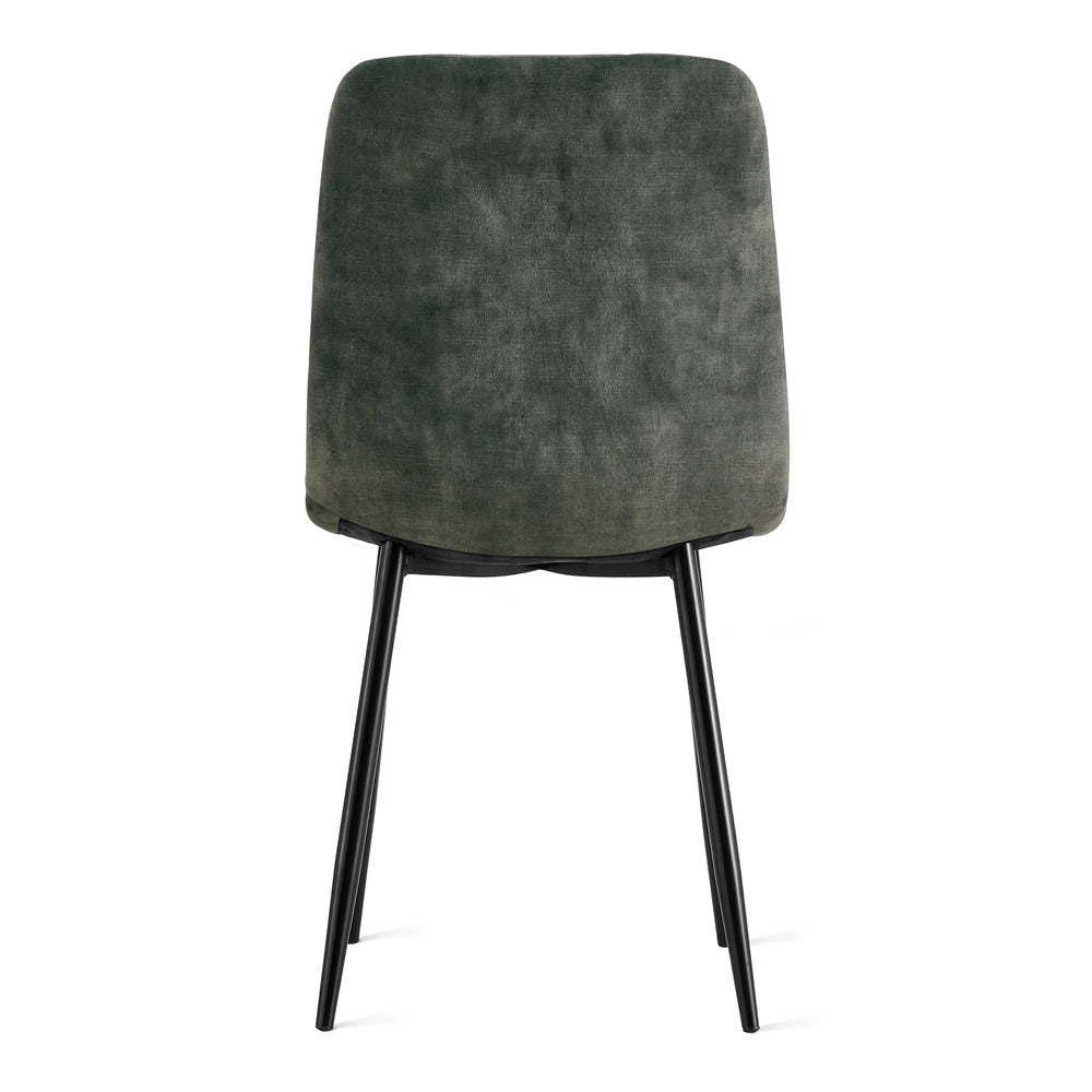 Eetkamerstoel Yerevan - Velvet Groen – foto 7