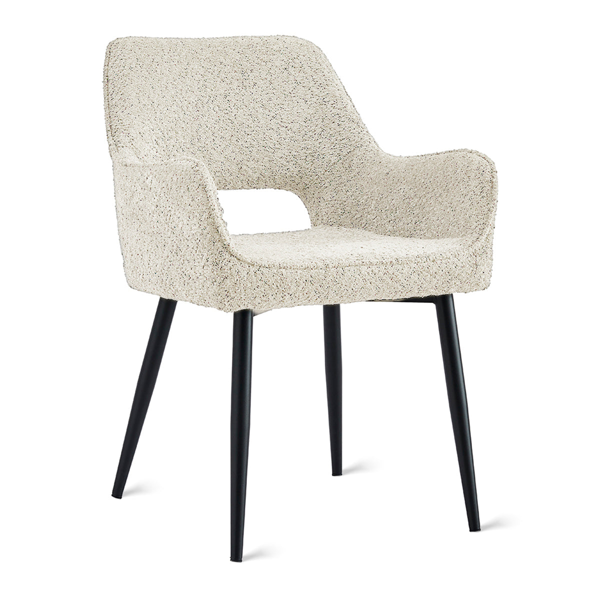 Eetkamerstoel Ray - Stof Beige – foto 8