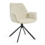Eetkamerstoel Lenny - Stof Beige