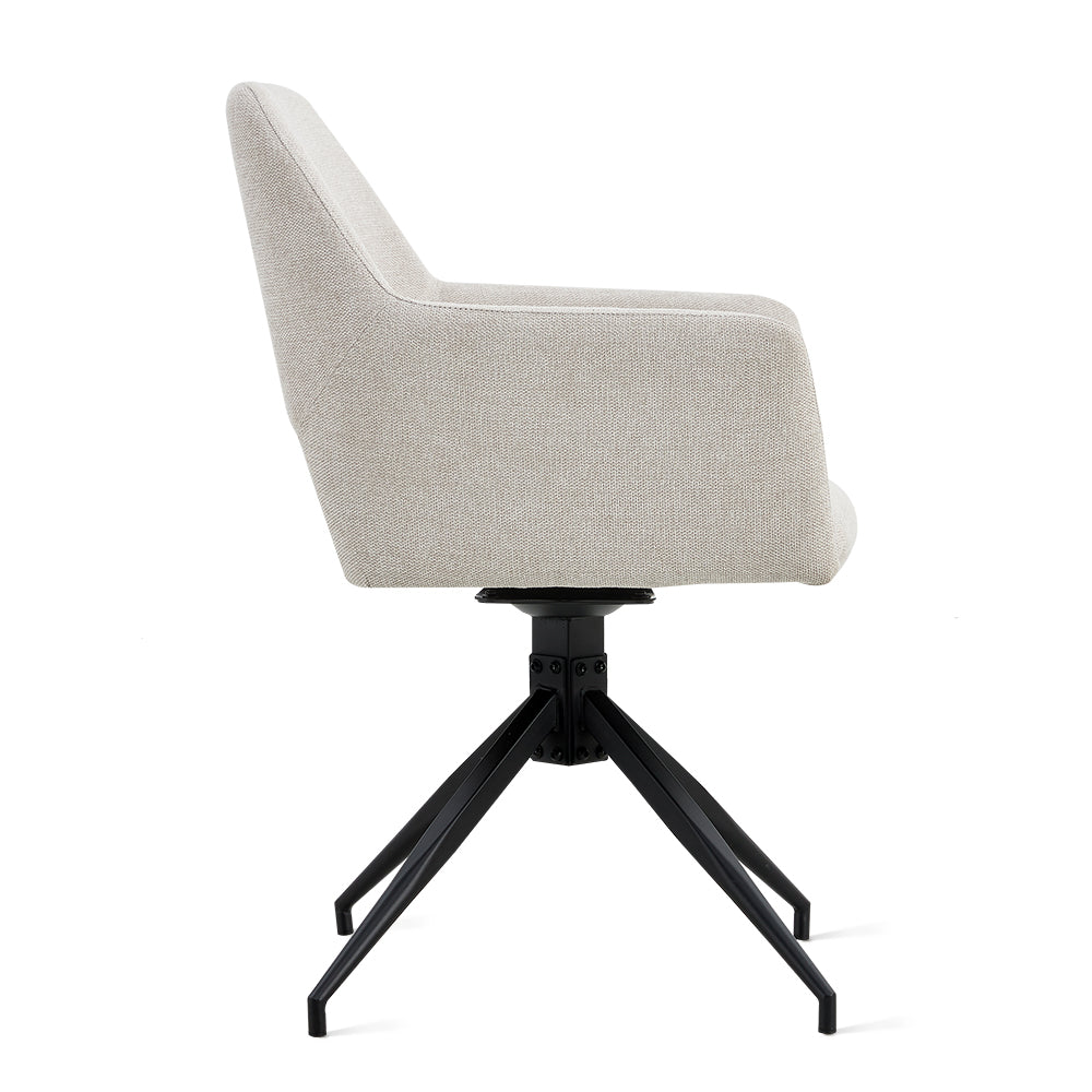 Eetkamerstoel Tess - Linnen Beige – foto 6