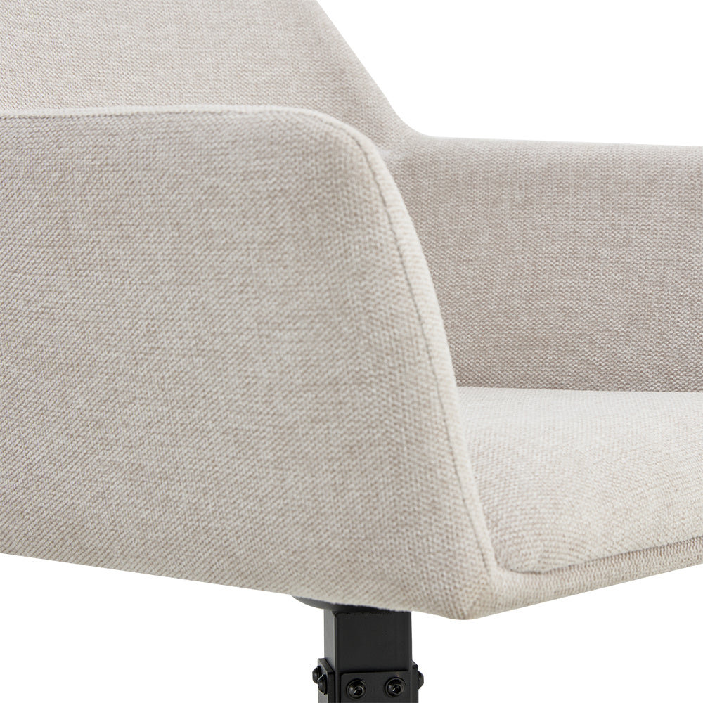 Eetkamerstoel Tess - Linnen Beige – foto 9