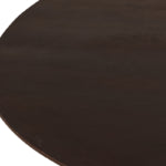 Mokka Ronde Eettafel Donkerbruin - Ø150cm