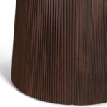 Mokka Ronde Eettafel Donkerbruin - Ø150cm